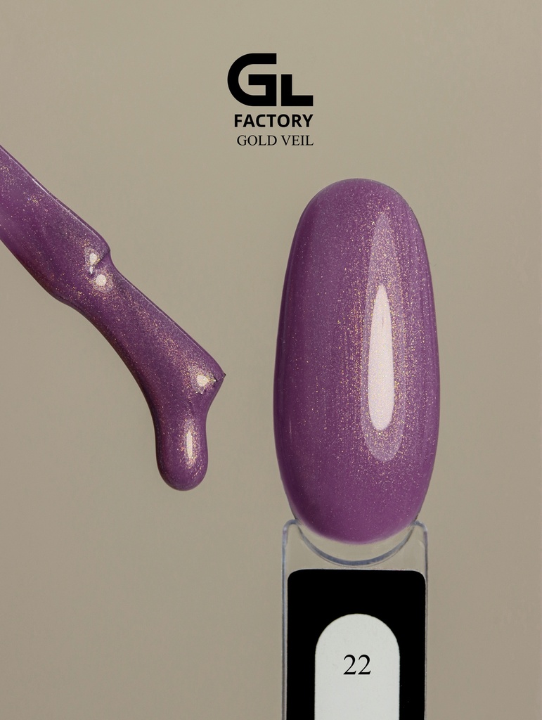 GL 2101 Gel Polish Gold Veil 22 15