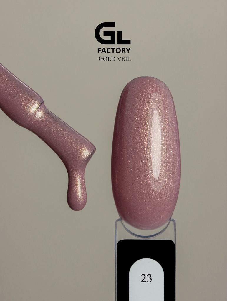 GL 2098 Gel Polish Gold Veil 23 15