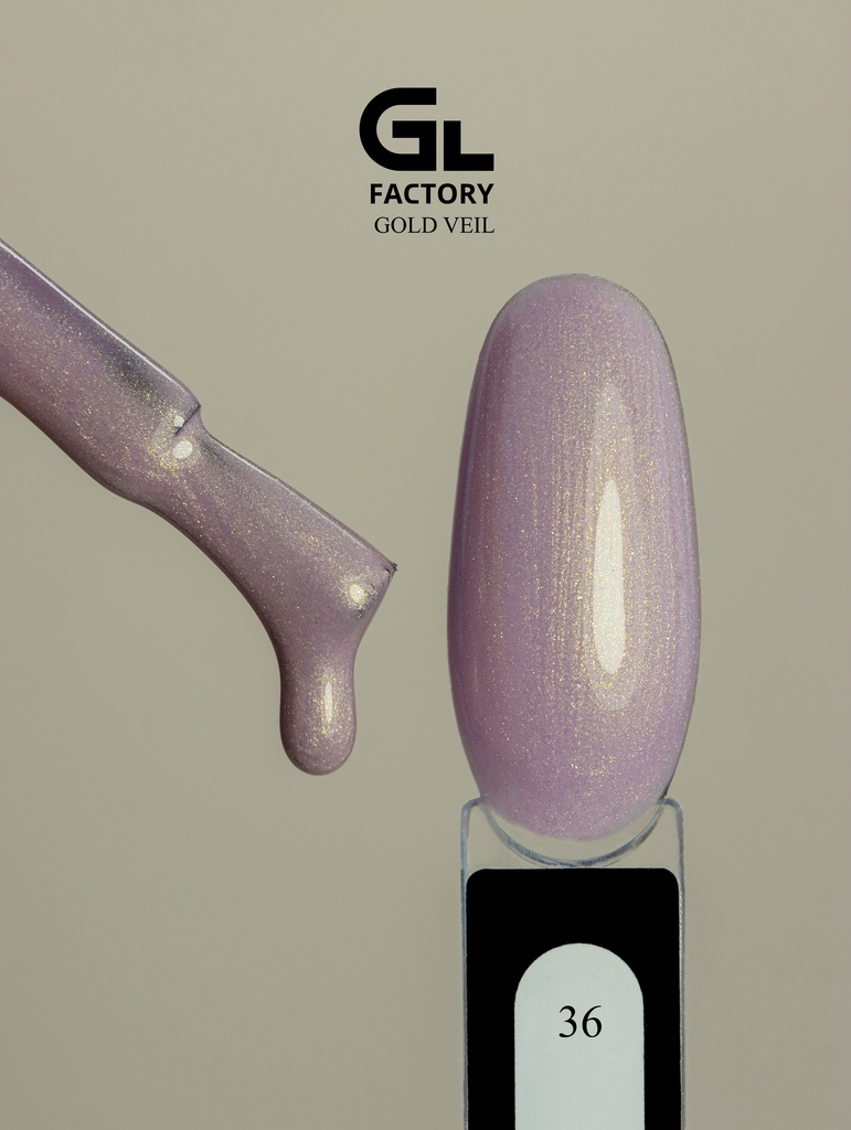 GL 2097 Gel Polish Gold Veil 36 15
