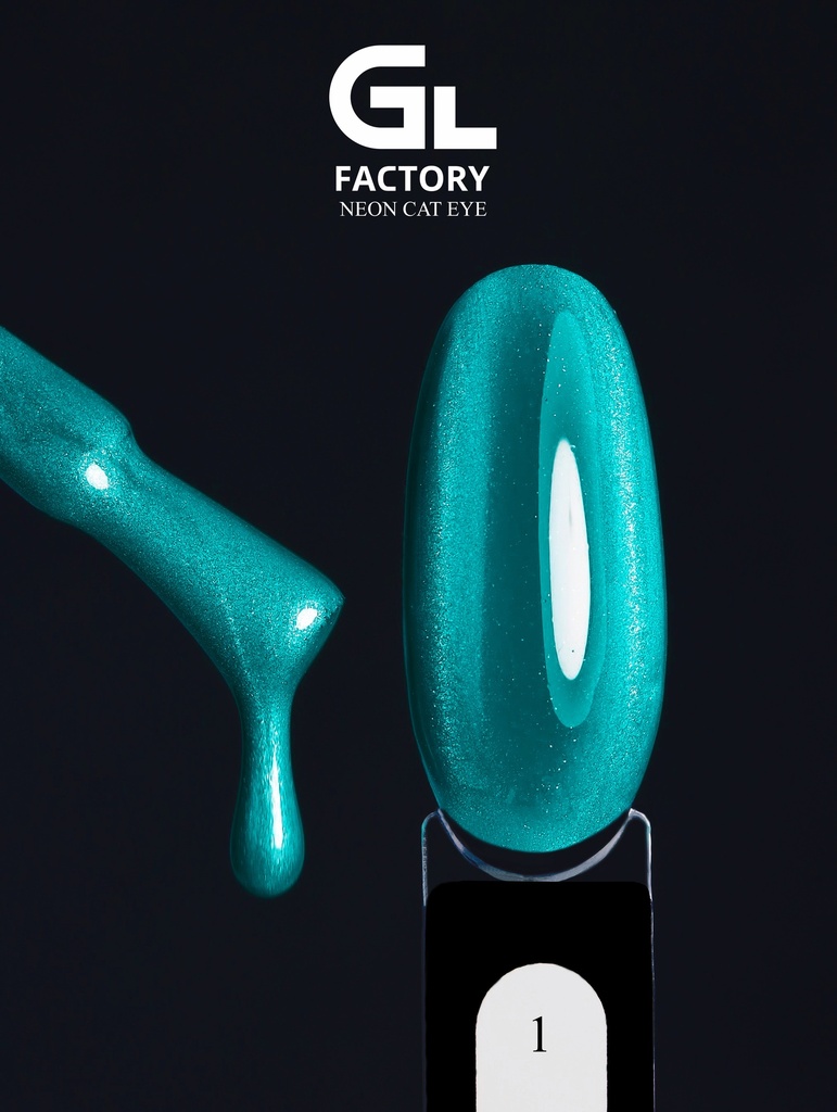 GL 2121 Gel Polish Neon Cat Eye 01 15