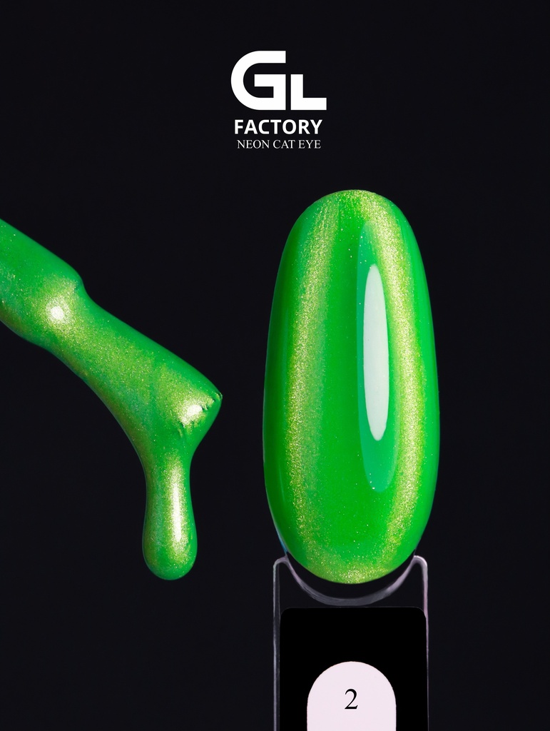GL 2122 Gel Polish Neon Cat Eye 02 15
