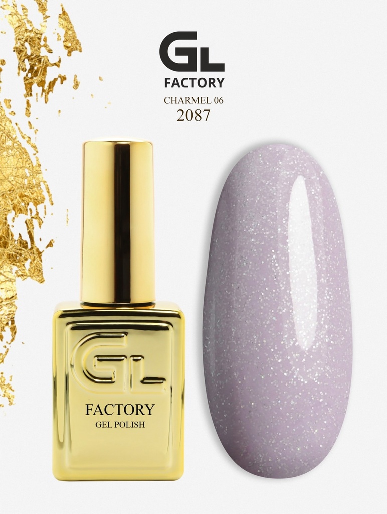 GL 2087 GOLD Gel Polish Charmel 06 15