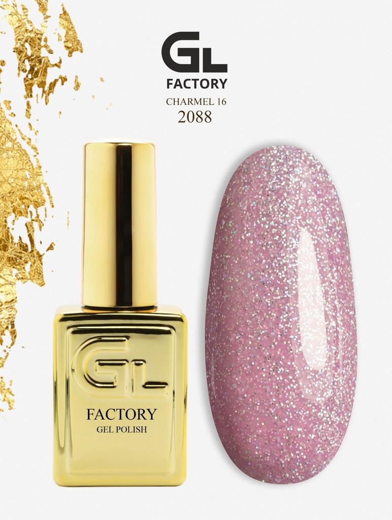 GL 2088 GOLD Gel Polish Charmel 16 15
