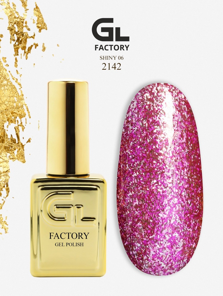 GL 2142 GOLD Gel Polish Shiny 06 15