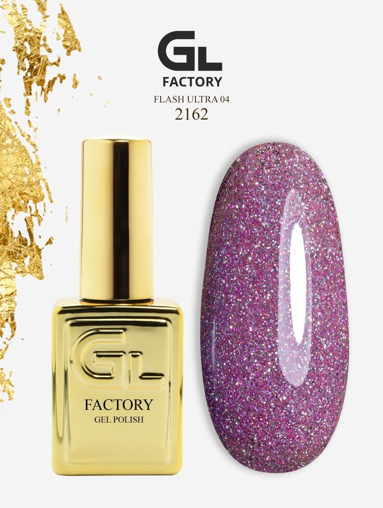 GL 2162 GOLD Gel Polish Flash Ultra 04 15