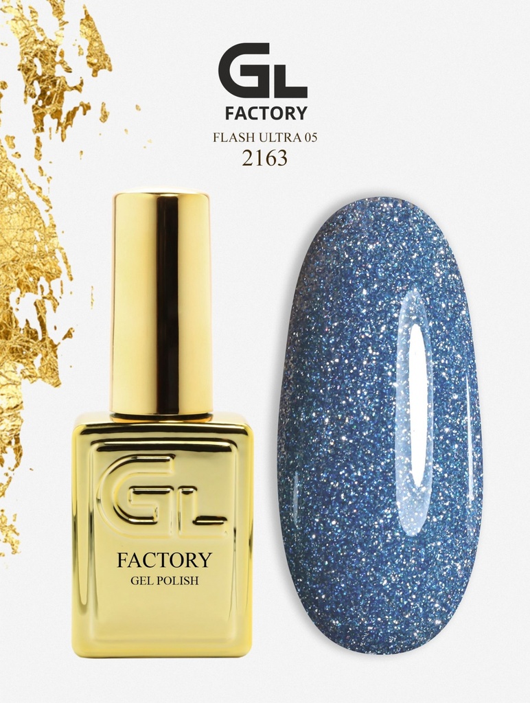 GL 2163GOLD Gel Polish Flash Ultra 05 15