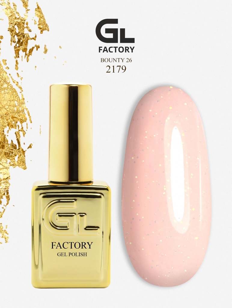 GL 2179 GOLD Gel Polish Bounty 26 15