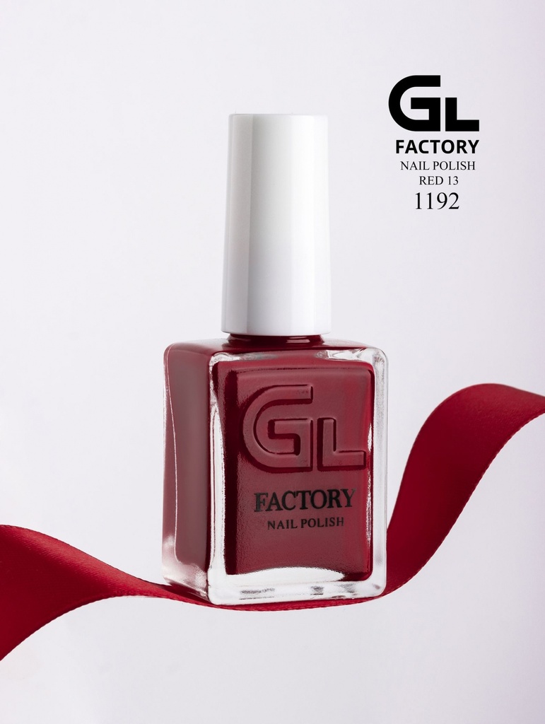 GL 1192 Nail Polish Red 13 15