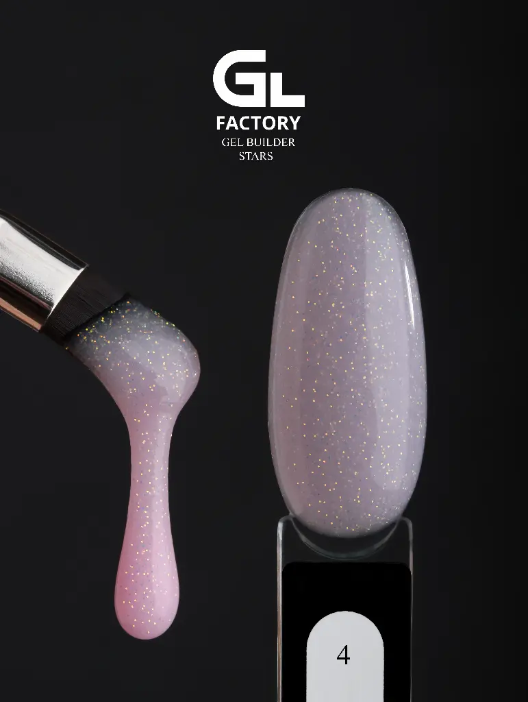GL 3129 Gel Builder Stars 04 50g