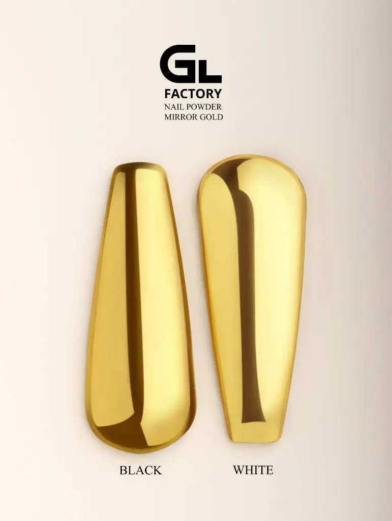 GL 3073 Nail powder Mirror Gold