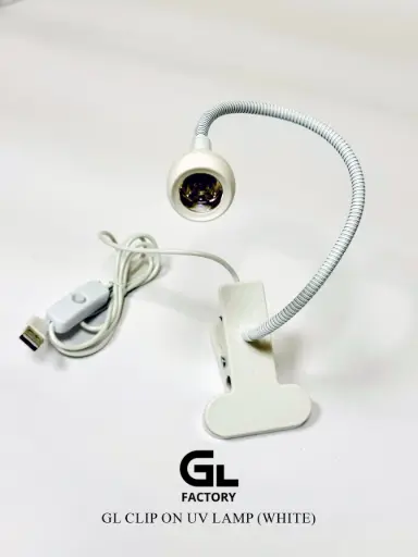 GL Clip on UV Lamp (White) 