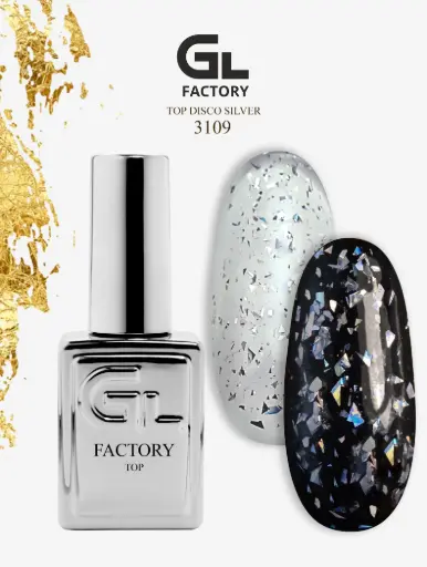 GL 3109 SILVER Top Disco Silver 15g TPO HEMA FREE