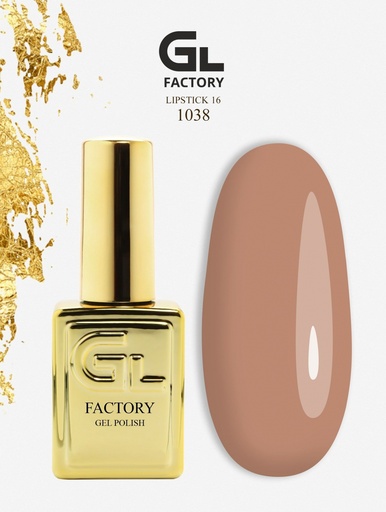 GL 1038 GOLD Gel Polish Lipstick 16 15