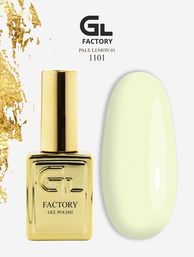 GL 1101 GOLD Gel Polish Pale Lemon 01 15