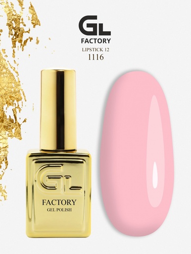 GL 1116 GOLD Gel Polish Lipstick 12 15