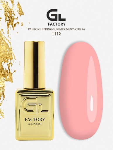 GL 1118 GOLD Gel Polish Pantone Spring-Summer New York 06 15