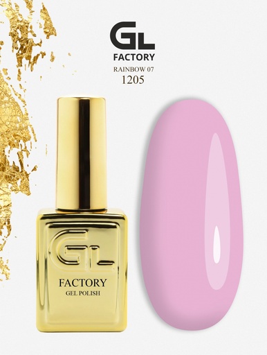 GL 1205 GOLD Gel Polish Rainbow 07 15