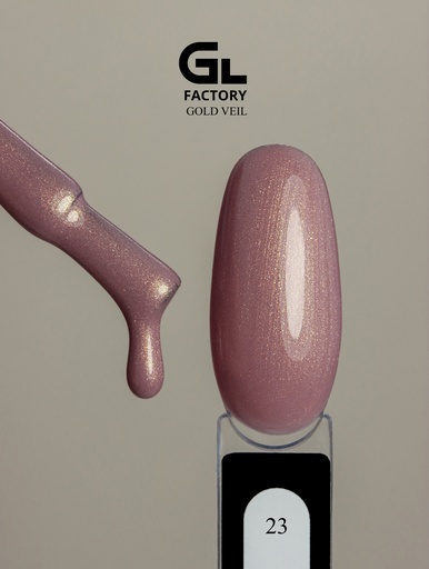 GL 2098 Gel Polish Gold Veil 23 15