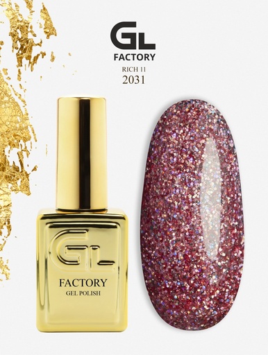 GL 2031 GOLD Gel Polish Rich 11 15