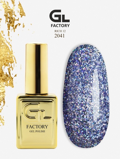 GL 2041 GOLD Gel Polish Rich 12 15