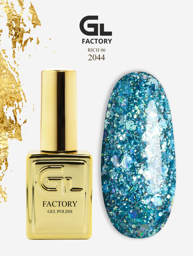 GL 2044 GOLD Gel Polish Rich 06 15