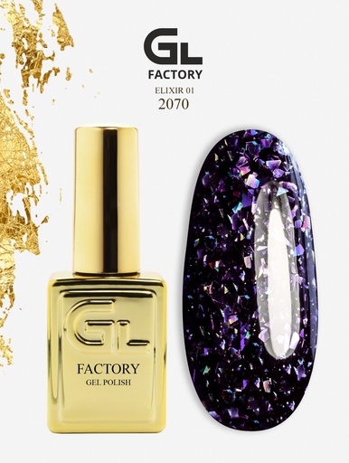 GL 2070 GOLD Gel Polish Elixir 01 15