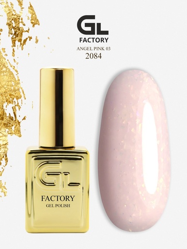 GL 2084 GOLD Gel Polish Angel Pink 03 15