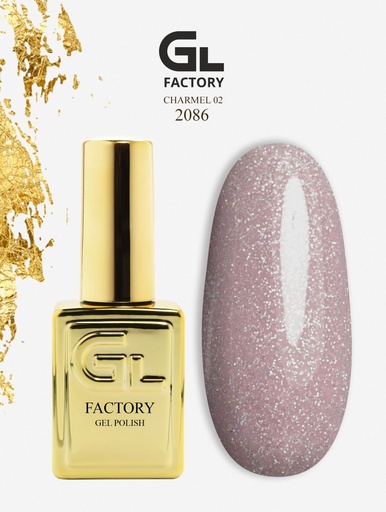 GL 2086 GOLD Gel Polish Charmel 02 15