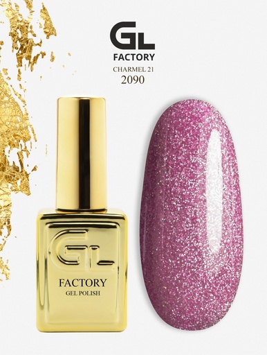 GL 2090 GOLD Gel Polish Charmel 21 15