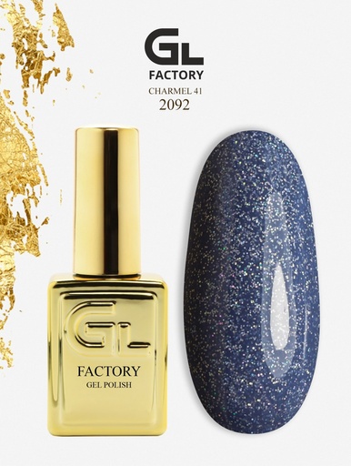 GL 2092 GOLD Gel Polish Charmel 41 15