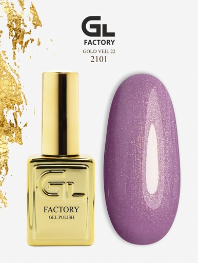 GL 2101 GOLD Gel Polish Gold Veil 22 15