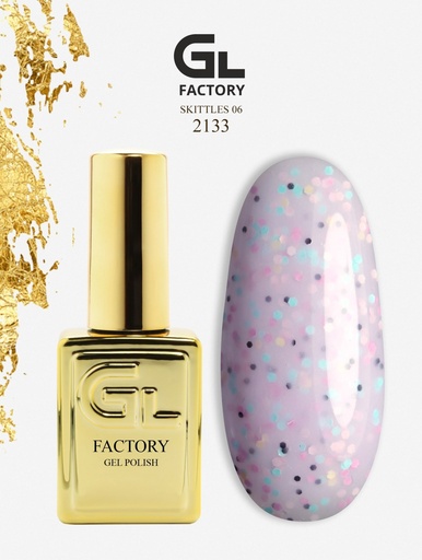 GL 2133 GOLD Gel Polish Skittles 06 15