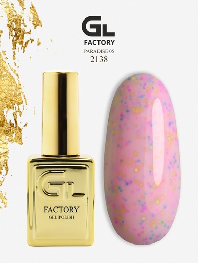 GL 2138 GOLD Gel Polish Paradise 05 15