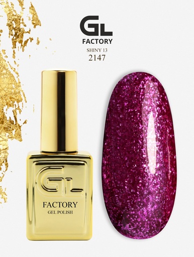 GL 2147 GOLD Gel Polish Shiny 13 15