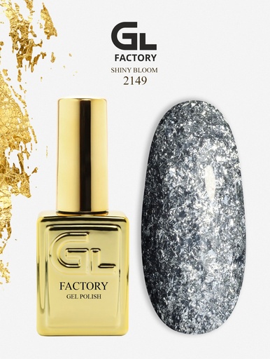 GL 2149 GOLD Gel Polish Shiny Bloom 15