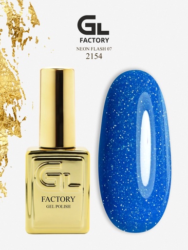 GL 2154 GOLD Gel Polish Neon Flash 07 15
