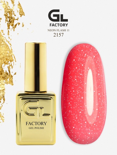 GL 2157 GOLD Gel Polish Neon Flash 11 15