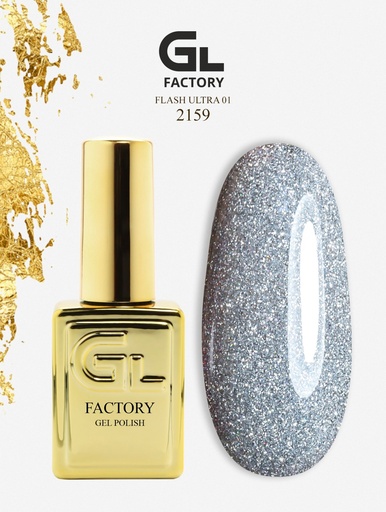 GL 2159 GOLD Gel Polish Flash Ultra 01 15