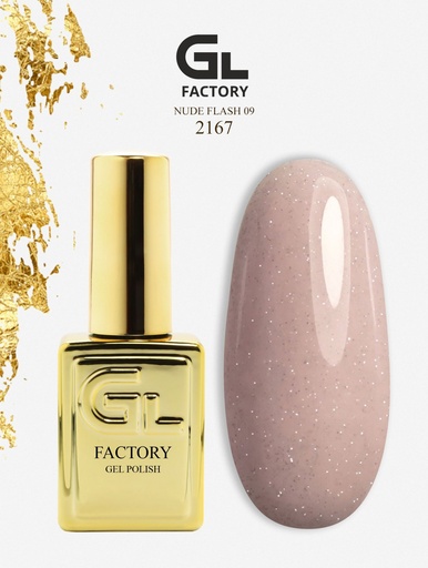 GL 2167 GOLD Gel Polish Nude Flash 09 15