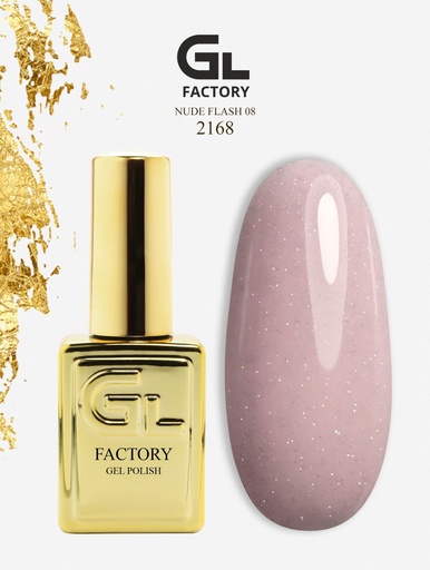 GL 2168 GOLD Gel Polish Nude Flash 08 15