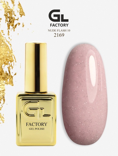 GL 2169 GOLD Gel Polish Nude Flash 10 15