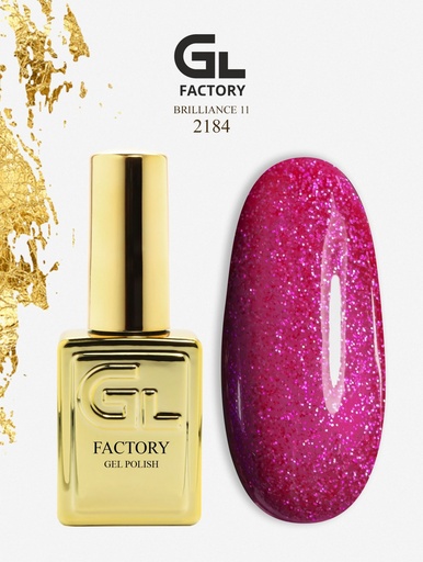 GL 2184 GOLD Gel Polish Brilliance 11 15