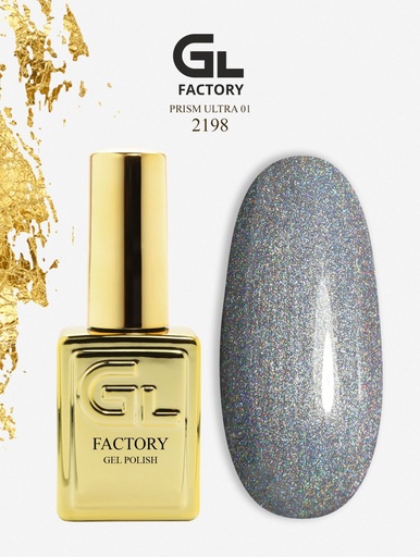 GL 2198 GOLD Gel Polish Prism Ultra 01 15