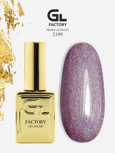 GL 2199 GOLD Gel Polish Prism Ultra 02 15