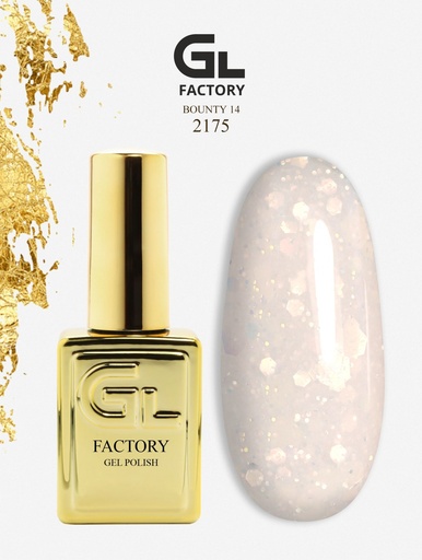 GL 2175 GOLD Gel Polish Bounty 14 15g