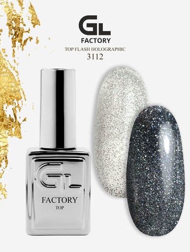 GL 3112 SILVER Top Flash Holographic 15g
