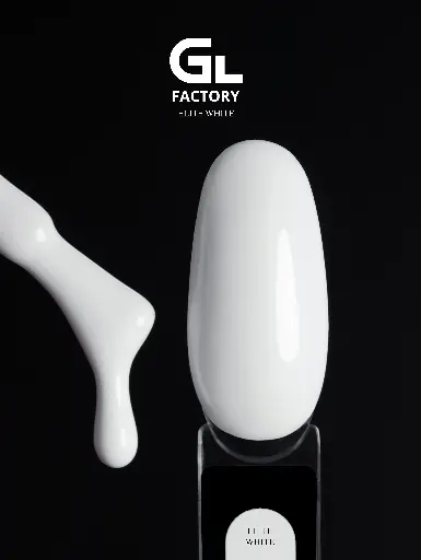 GL 1107 Gel Polish Elite White 15g