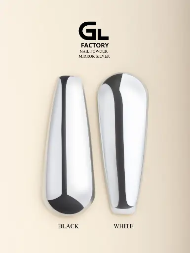 GL 3074 Nail powder Miror Silver