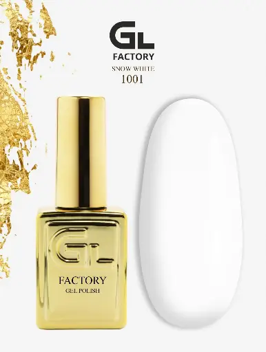 GL 1001 GOLD Gel Polish Snow White 15g