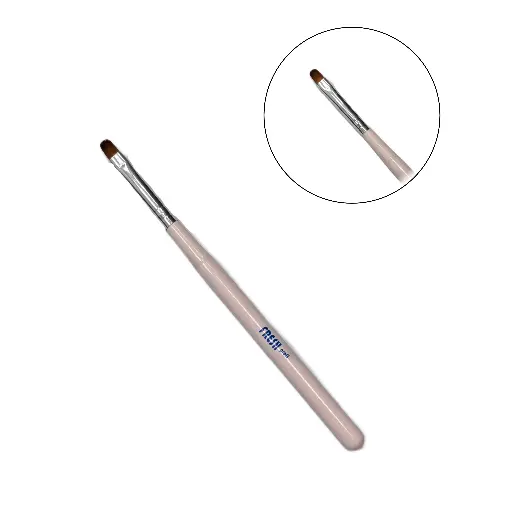 Gel Nail Brush Oval 8mm 